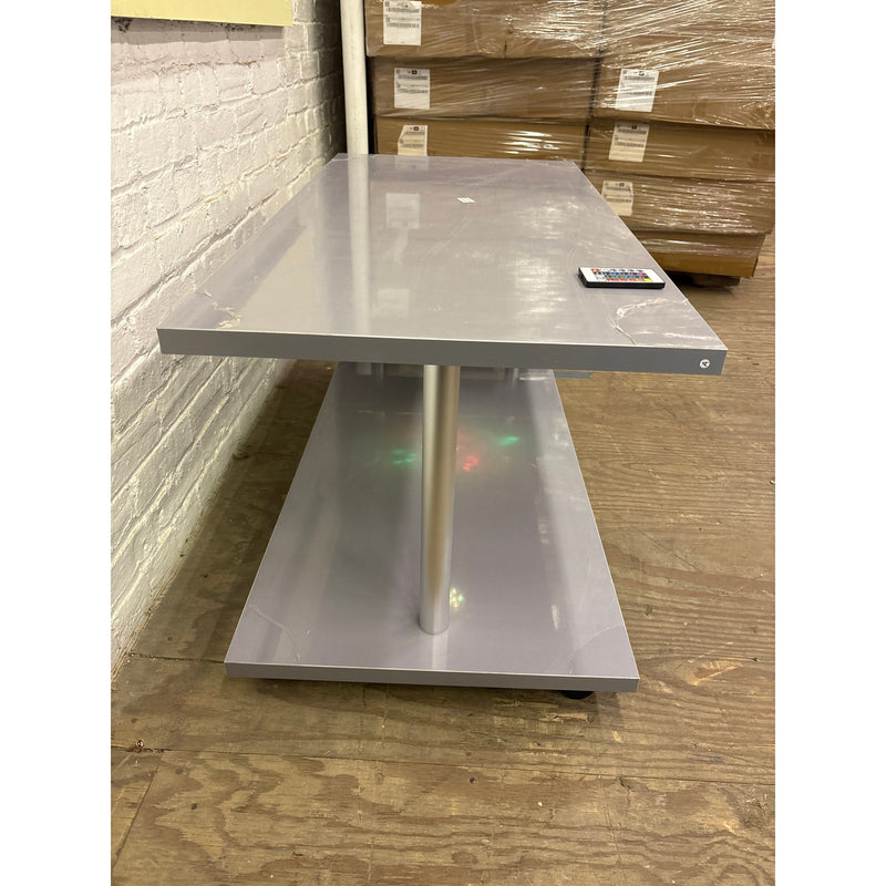 Coffee Table 39.5 L x 20 H x 20 W Inches, TV Stand, Living Room Furniture Gray