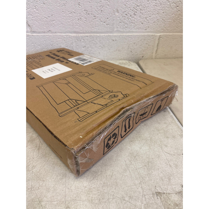 ROBUD Pink Princess Bunk Bed, Doll Bed Set w Curtain, 22.2"x18.7"x12.2" - WRP35