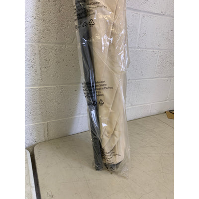 Uumbri Patio Umbrella with Pole, Cream/Tan 7.5Ft  Backyard Pool Patio Shade