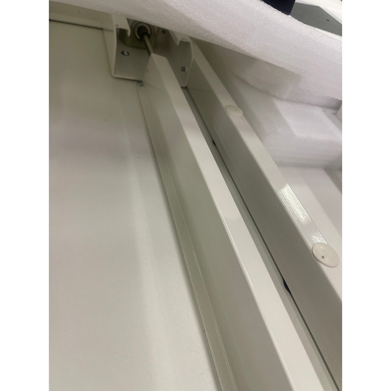 FlexiSpot Standing Desk 48"x24" Electric 6-Button, White, E9W COSMETIC BLEMISHES