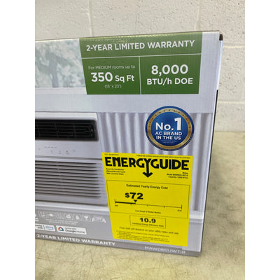 Midea Smart 8,000 BTU Window Air Conditioner, Digital Panel 350 Sq. Ft. - White