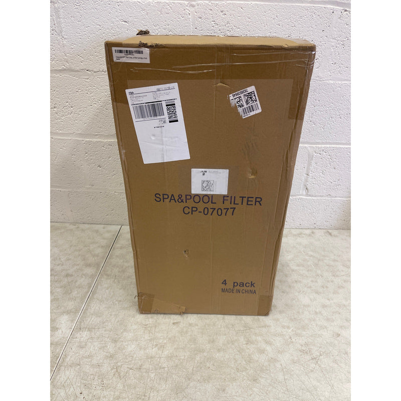 4-PACK Cryspool 07077 Filter 4X105 Sq. Ft Pool Filter Cartridge, CP-07077