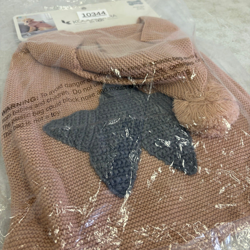 Koolaburra by UGG Pet Koola Star Hoodie for Dogs, 20-21" Collar, Pink Jacket, XL