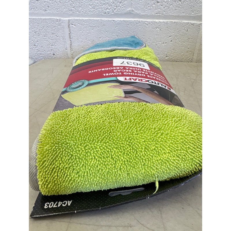 1-Pack AutoCraft Microfiber Drying Towel 35" x 25", Super Absorbent,  AC4703