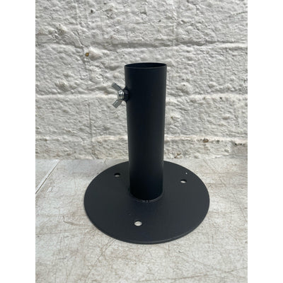 Bistro String Light Pole, 2 Pack, Extends 10 Ft, Black, Excello Global Products