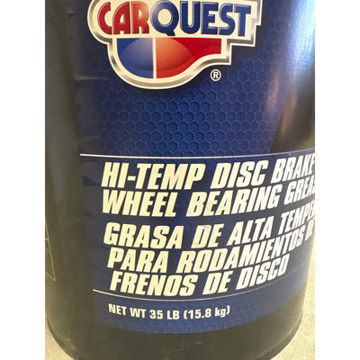 CARQUEST Hi-Temp Disc Brake Wheel Bearing Grease LUB 815-35, 35 Lbs