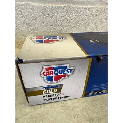 Carquest Premium Gold Brake Pads w Hardware, Ceramic, Quiet, Front - GNAD2008