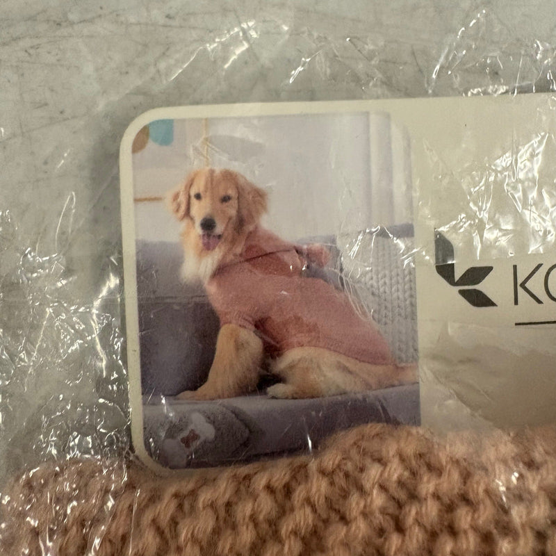 Koolaburra UGG Pet Koola Star Hoodie Dog / Cat Jacket 12-13" Collar, Pink Small