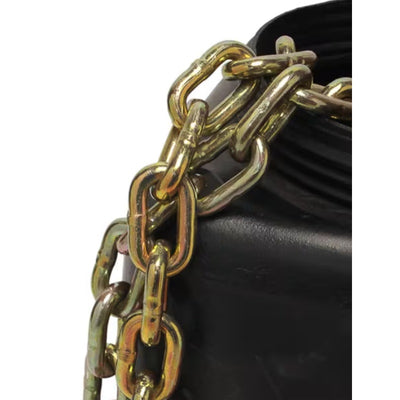 92' x 5/16" Yellow Zinc Chain, DOT Approved Grade 70, 4700 lbs Working Load