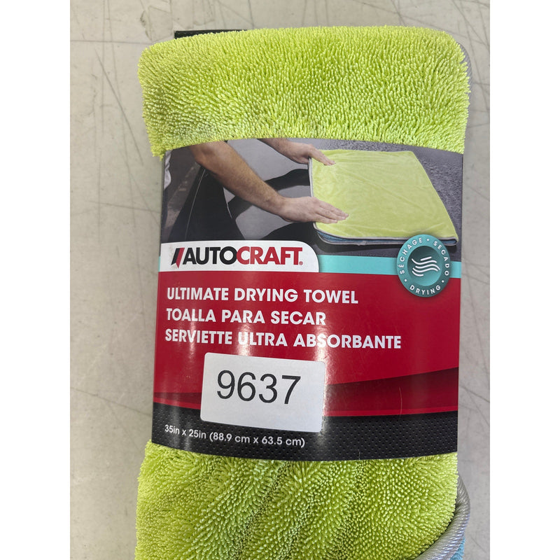 1-Pack AutoCraft Microfiber Drying Towel 35" x 25", Super Absorbent,  AC4703