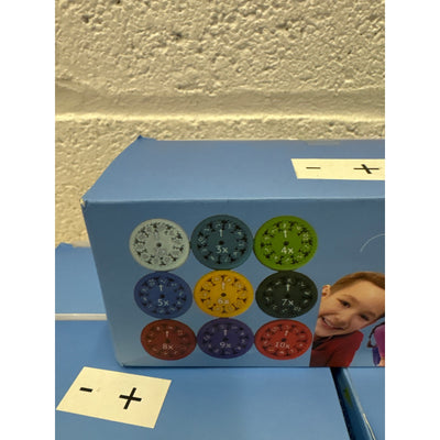 5-Sets Math Fidget Spinners Educational Toys Addition & Subtraction 9-pcs / Set