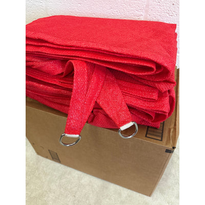 UNKNOWN SIZE & SHAPE Pergola Sun Shade Canopy for Patio, Mesh Material - Red