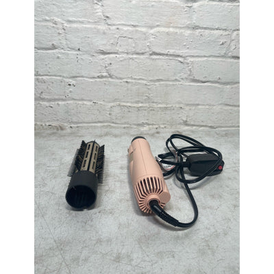 Tayshia By Conair 2-in-1 Double Ceramic Hot Air Brush, 1 1/2", Curl/Straighten