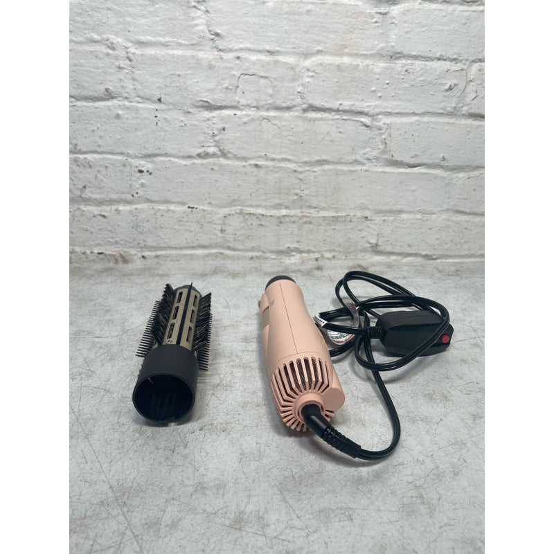 Tayshia By Conair 2-in-1 Double Ceramic Hot Air Brush, 1 1/2", Curl/Straighten