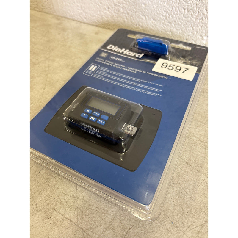 DieHard Digital Torque Adapter, 1/2 in. Drive, 25-250 lb-ft, LED & Audible Alert