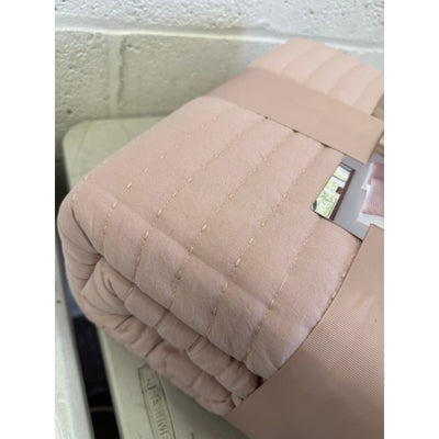 UGG Devon 3pc Quilt Set 1 Quilt & 2 Shams, Full/Queen, Cozy Reversible Pink READ