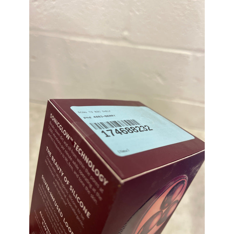 PMD Clean Body - Smart Body Cleansing Device Silicone Brush & 3 Attachments Red