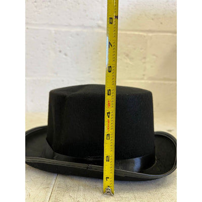 Pallet of 200+ Felt Top Hats for Magician, Derby, Costume Victorian Ringmaster, Black, NEW
