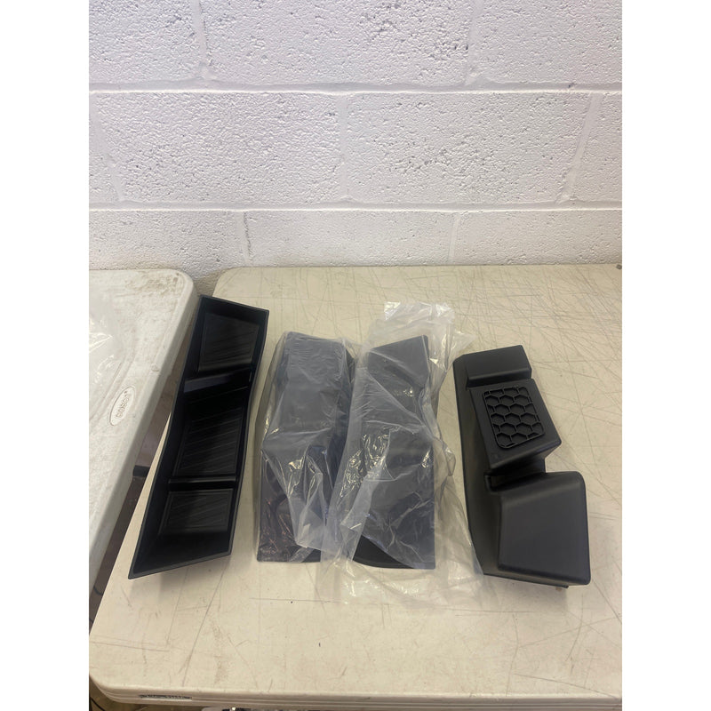 Elecfresh 4 Pcs Door Side Storage Mats for Cybertruck Door Tray Organizer Black