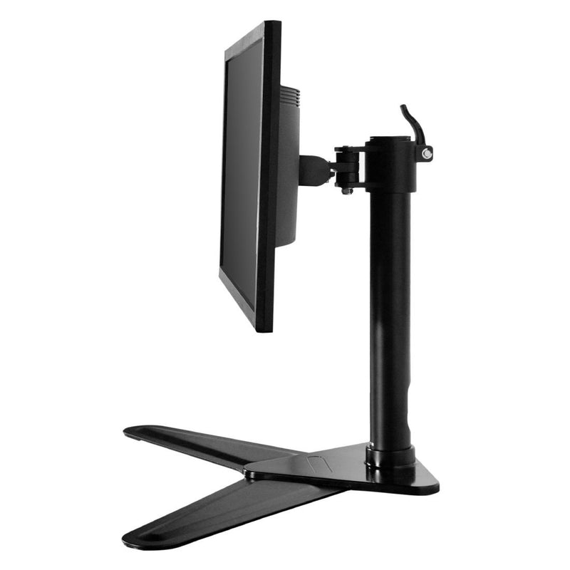 FLEXIMOUNTS DF1 Full Motion Standing Desk Mounts Monitor Stand 10"-30"
