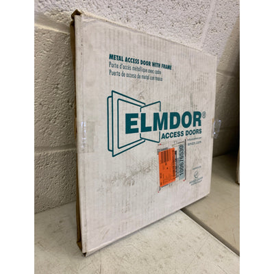 Elmdor 12 in. x 12 in. Metal Wall or Ceiling Access Door, 16-Gauge Steel, White