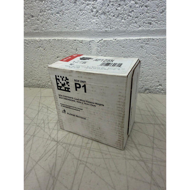 (25pcs) Perfect Equipment 1.25 oz. Wheel Weight, AW Srs Coated, AW125N