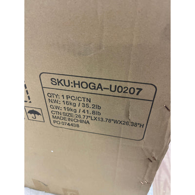 Tribesigns Wood End Table, Narrow Side Table Nightstand with 2 Drawers Black