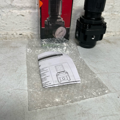 Husky 3/8 in. High Performance Air Regulator, 0-150 PSI, MISSING GAUGE