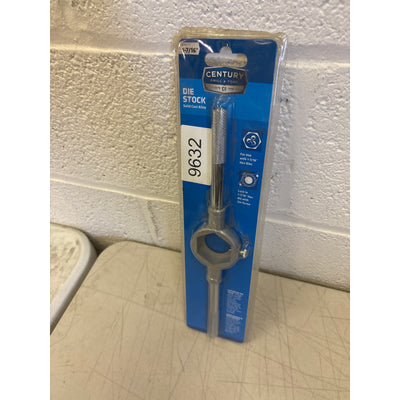 Century Drill Solid Die Stock 1-7/16 Inch Zinc Alloy Cast, 11.5" Long - 98513