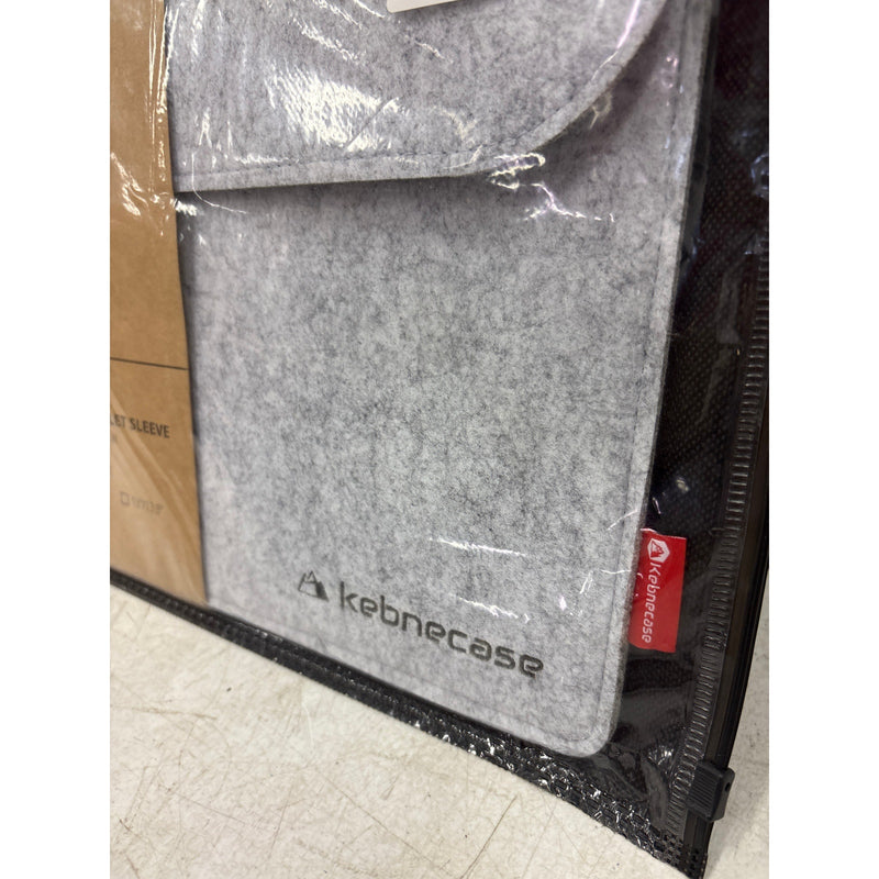 Kebnecase Nordic Stylish 15" Laptop Sleeve/Laptop case/Computer Bag Grey Felt