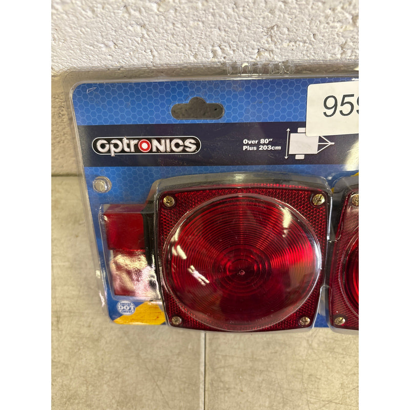 Optronics Red Submersible Combination Tail Light Kit, Acrylic Lens, Auto, TL60RK