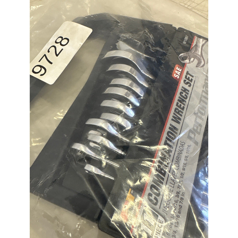 Wilmar 11 Piece Full Polish Combination Wrench Set 1/4" to 7/8" - W1061