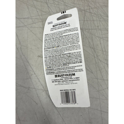 Rust-Oleum Stops Rust Fast Fix Universal Cool White Touch Up Brush/Marker, .5 oz