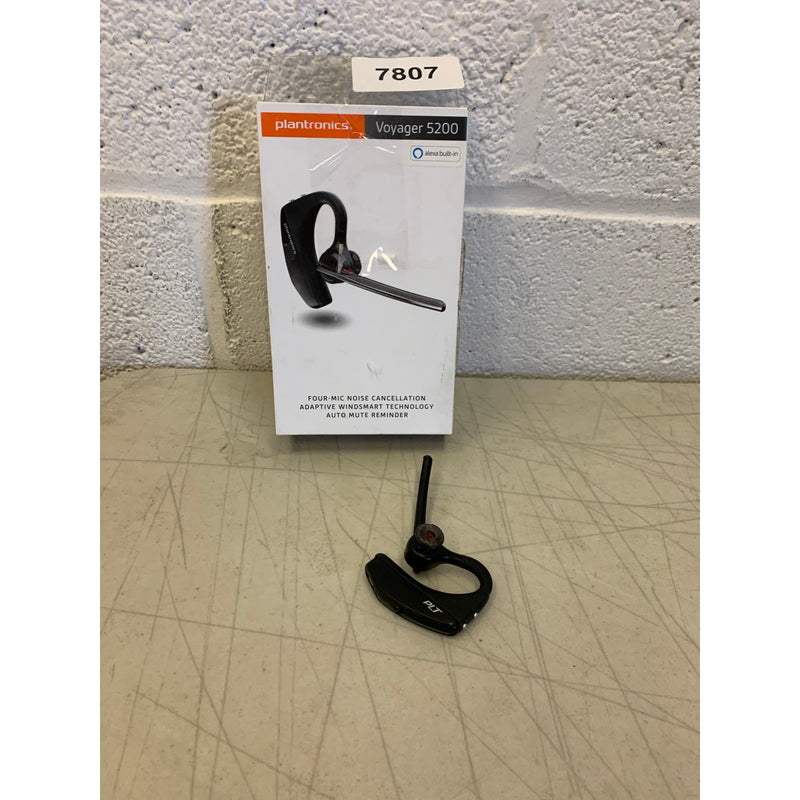 Headset Only Plantronics Voyager 5200 Bluetooth Headset, w Noise-Canceling Mic