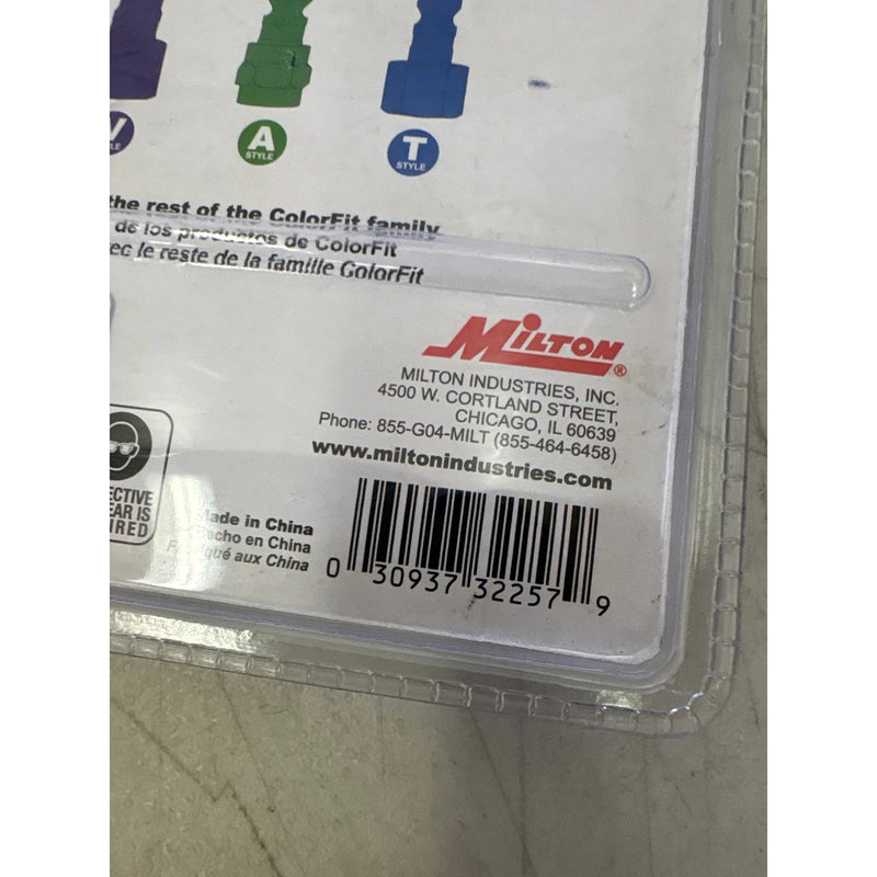 Milton Industries 14 Piece Red Coupler/Plug M-style 1/4" NPT Kit - S-314MKIT