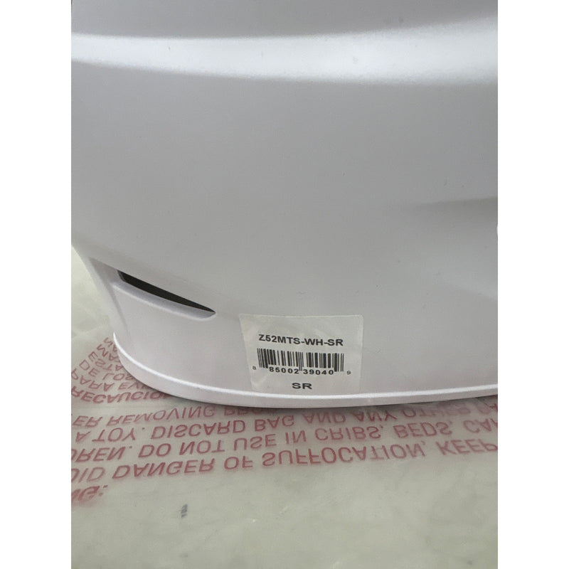 Easton Z5 2.0 Helmet Matte White Size Senior 7-1/8" - 7-1/2", Baseball Helmet