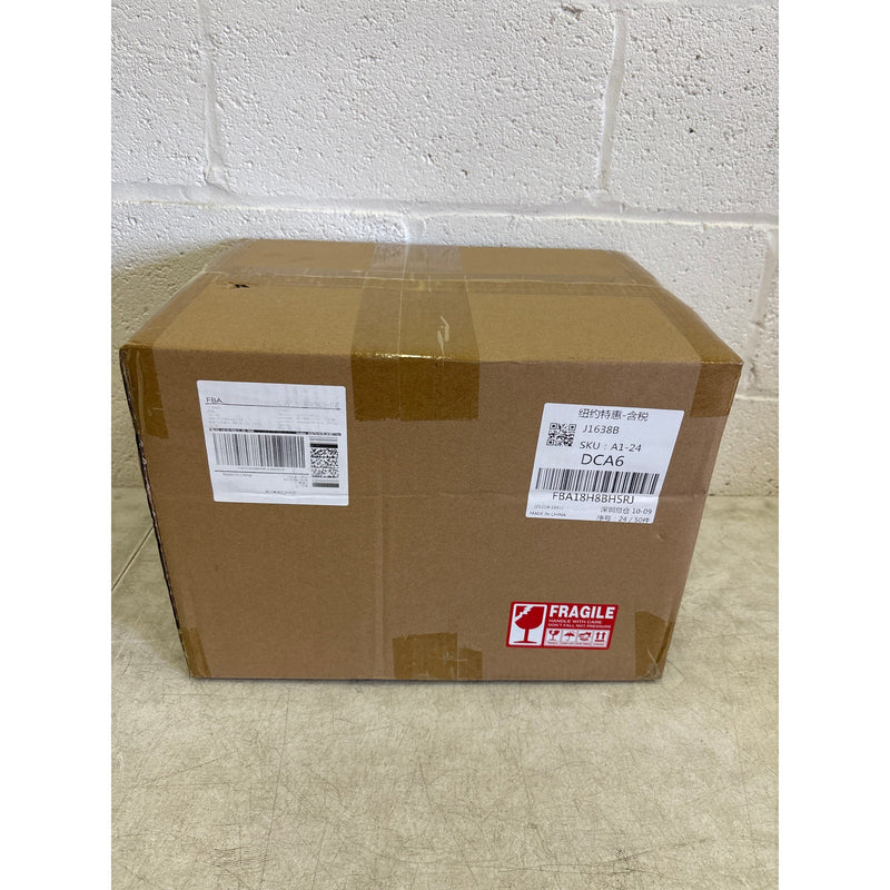 12-Pack 10” x 3.25" Clear Glass Cylinder Candle Holders, Vases, Home Decorations